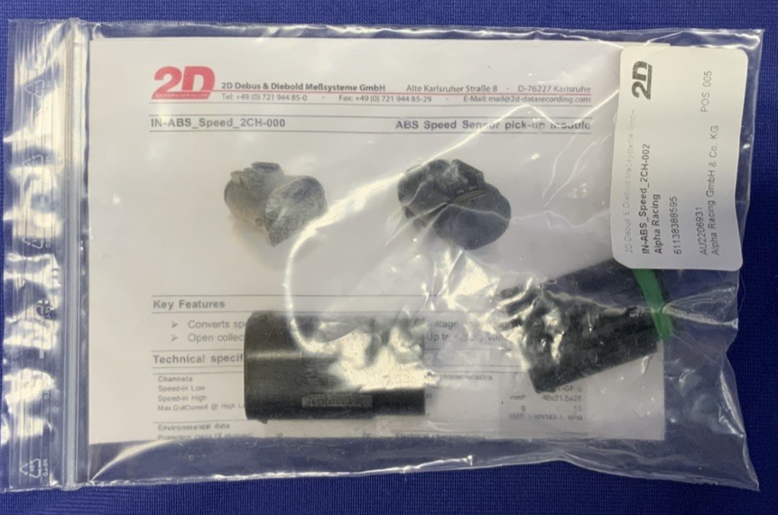 Alpha Racing 2D Speed Module (M Race Calibration Kit) S1000RR 19-26 61138388595