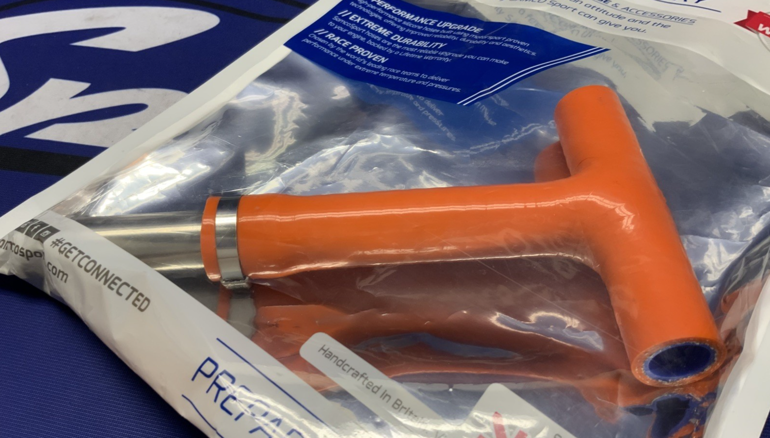 Samco Coolant Hose W/ Clamp (Orange) 150 SX 2016-2018 FTP-5