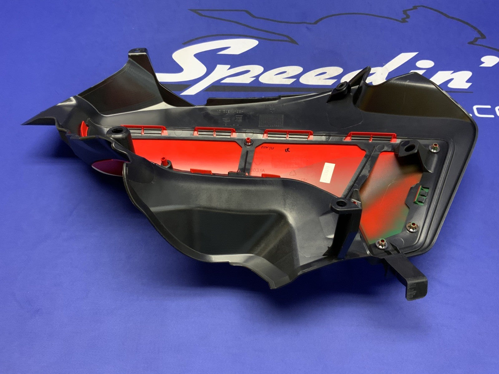 Ducati Right Tank Fairing Troy Bayliss Ed. Panigale V2 2022-2025 OEM 4801B012AB