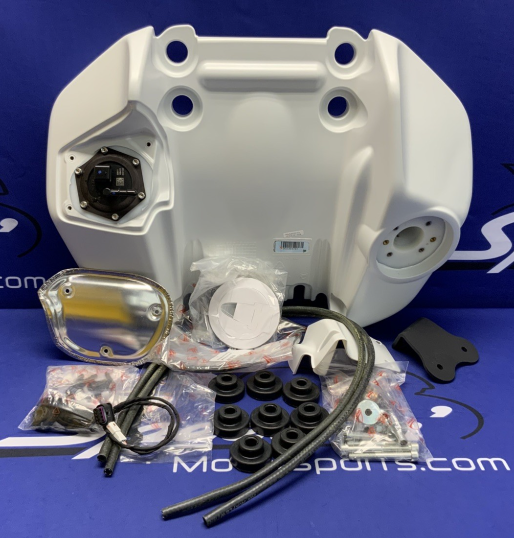 Ducati Reserve Tank Kit (White) Desert X 2022-2023 OEM 97780152AA