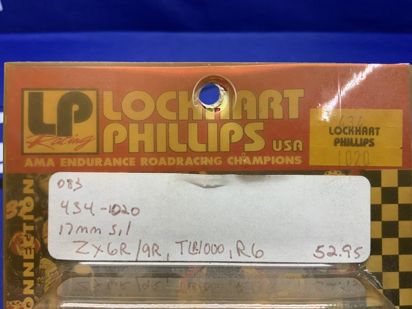 Lockhart Phillips Fork Pre-Load Adjuster Adapter 17mm Silver 434-1020