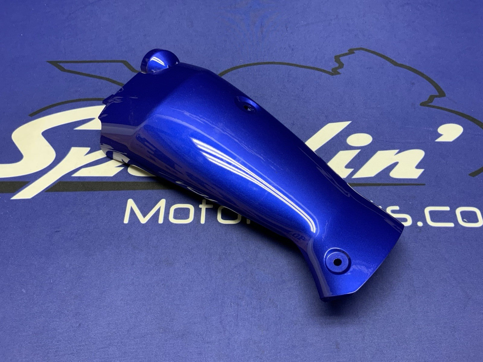 Yamaha Console Panel 2 (Blue Metallic) YZF-R1 2009, 2013 OEM 14B-2837M-00-P4