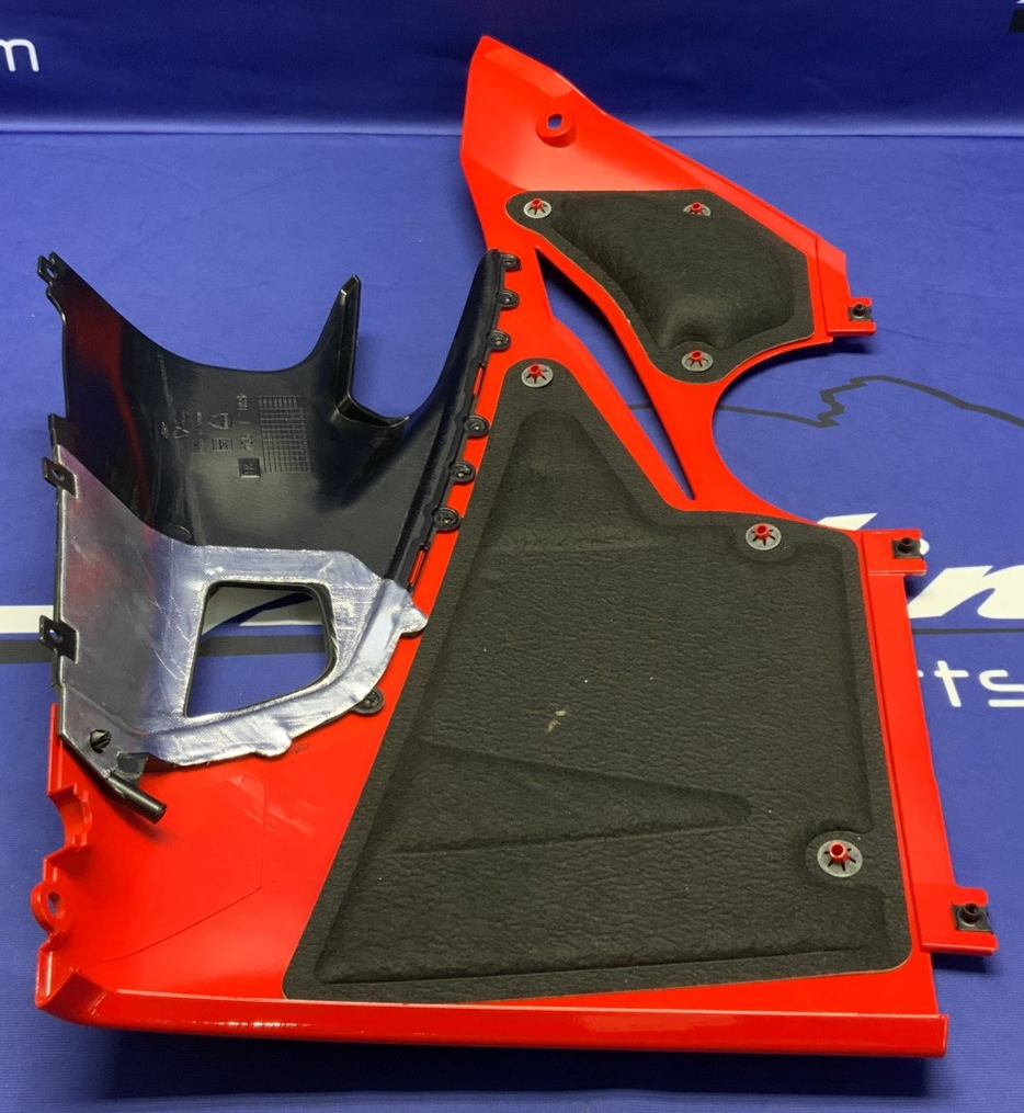 Ducati Left Lower Fairing (Anniversary Red) Panigale V4 19-20 OEM 48019275BT-1