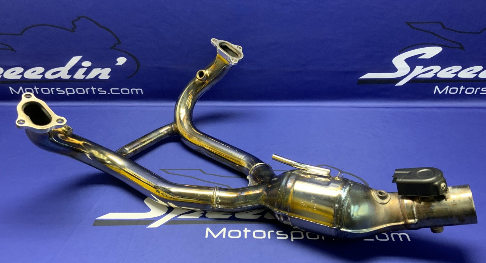 BMW Chrome Plated Exhaust Manifold R1250GS 2018-2023 OEM 18519829769