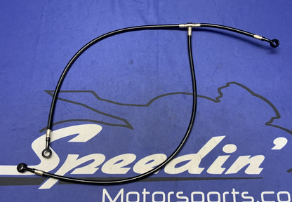 Galfer Front Brake Lines W/ Brembo Fitting GSXR 600/750 11-25 GLF-FK003D419-2-B