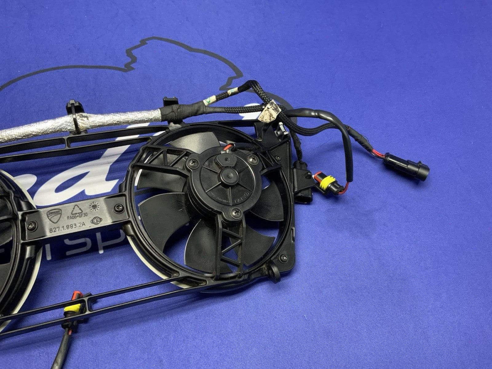 Ducati Radiator Fan Assembly Panigale V4 2021-2025 OEM 82718832A