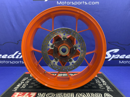 KTM Rear Wheel Assembly (Orange) 890 Duke R 2020-2023 OEM 64110001033EB