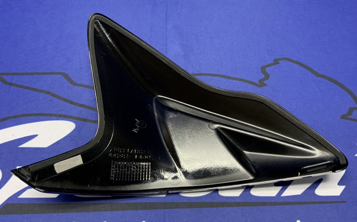 Suzuki Left (Black) Fuel Tank Cover GSXR600/750 2022, 2023 OEM 44280-14J80-YKV