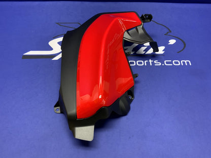Ducati Left Fuel Tank Fairing Red Panigale V2 2021-2023 OEM 4801B041AC