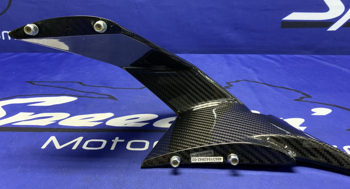 BMW Carbon Right Winglet M1000RR 2020-2023 OEM 46631542842-1