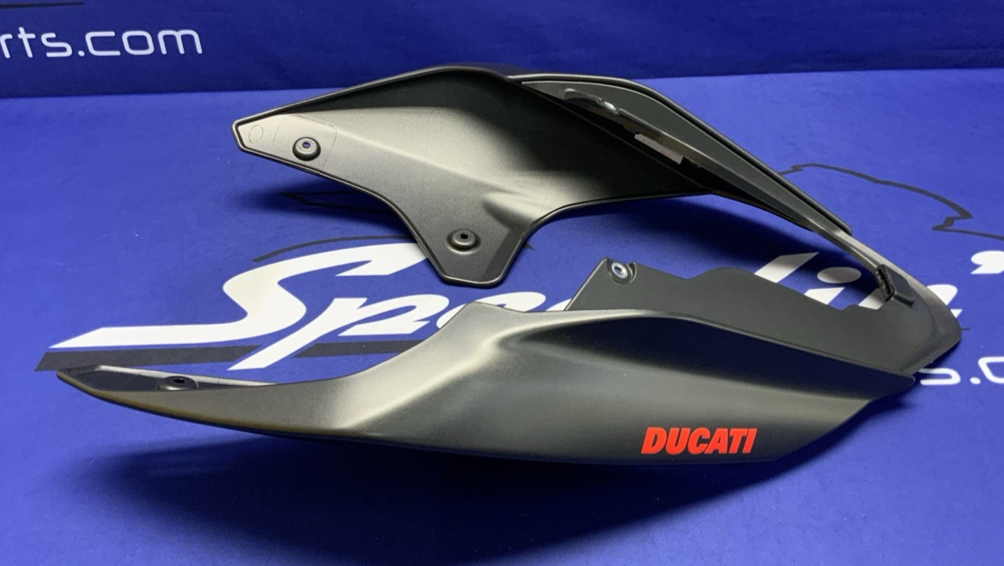 Ducati Rear Tail Fairing Assembly (Black) Panigale V2 20-25 OEM 48222551AS