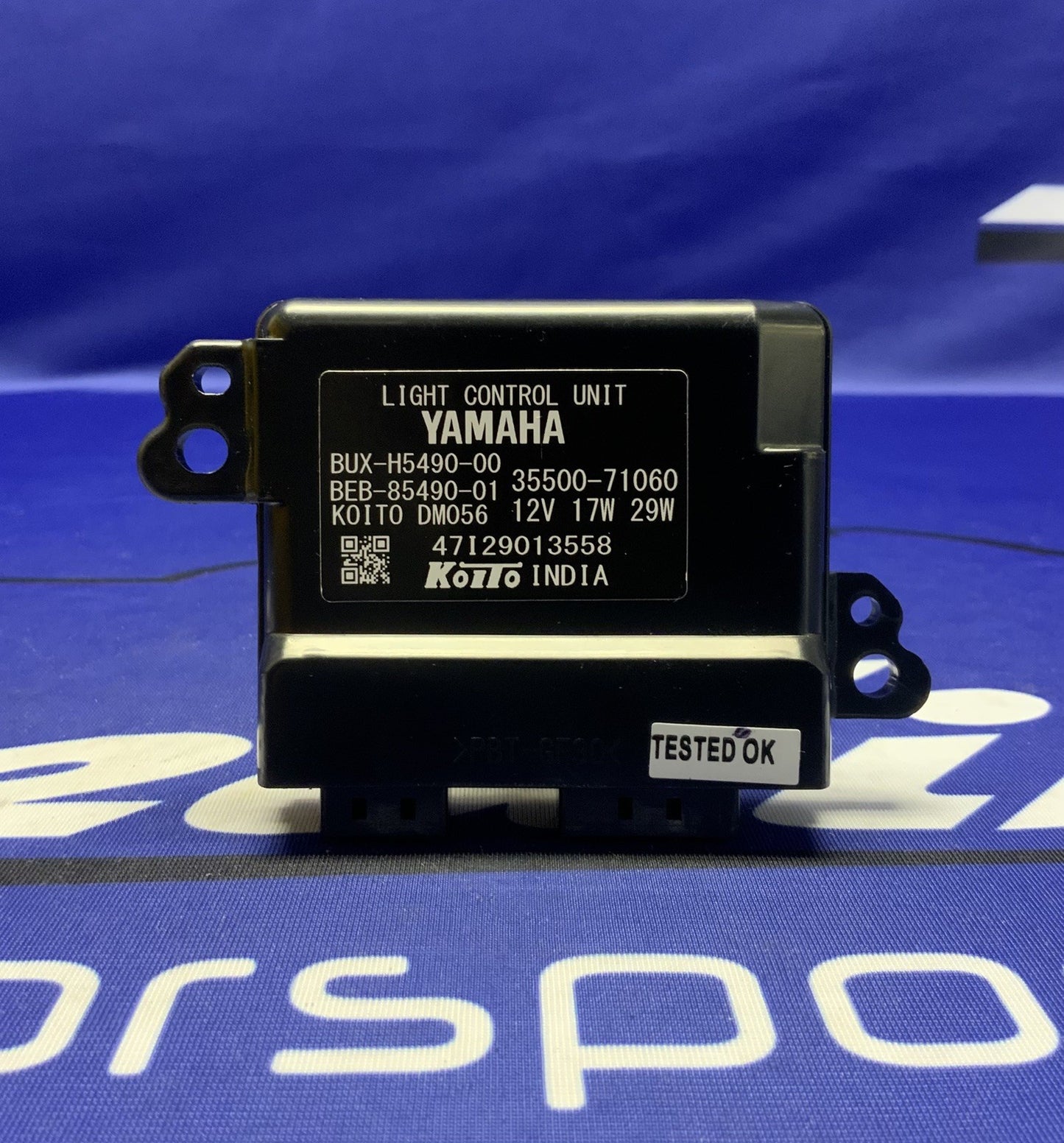Yamaha Headlight Control Module (LCU) YZF-R9 2025-2026 OEM BEB-85490-01-00