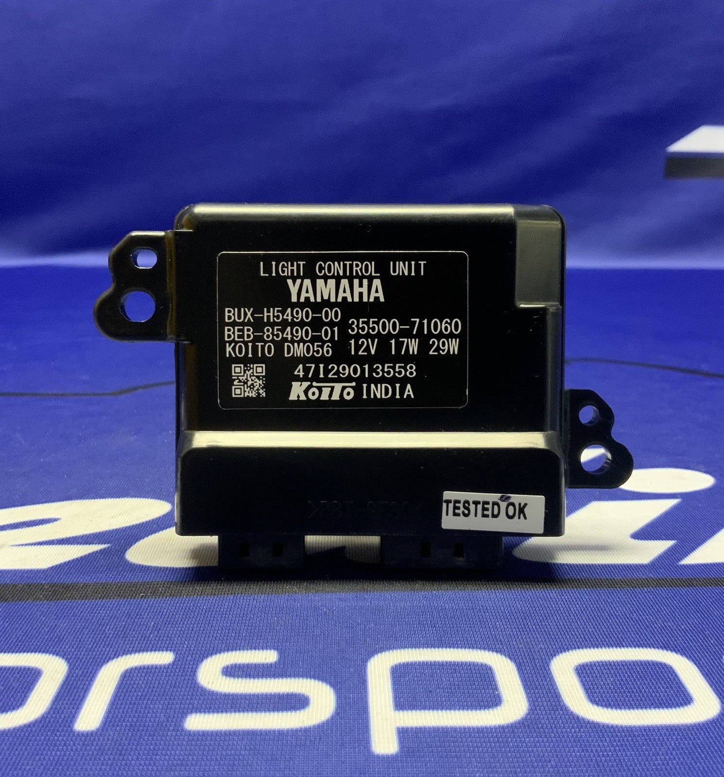Yamaha Headlight Control Module (LCU) YZF-R9 2025-2026 OEM BEB-85490-01-00