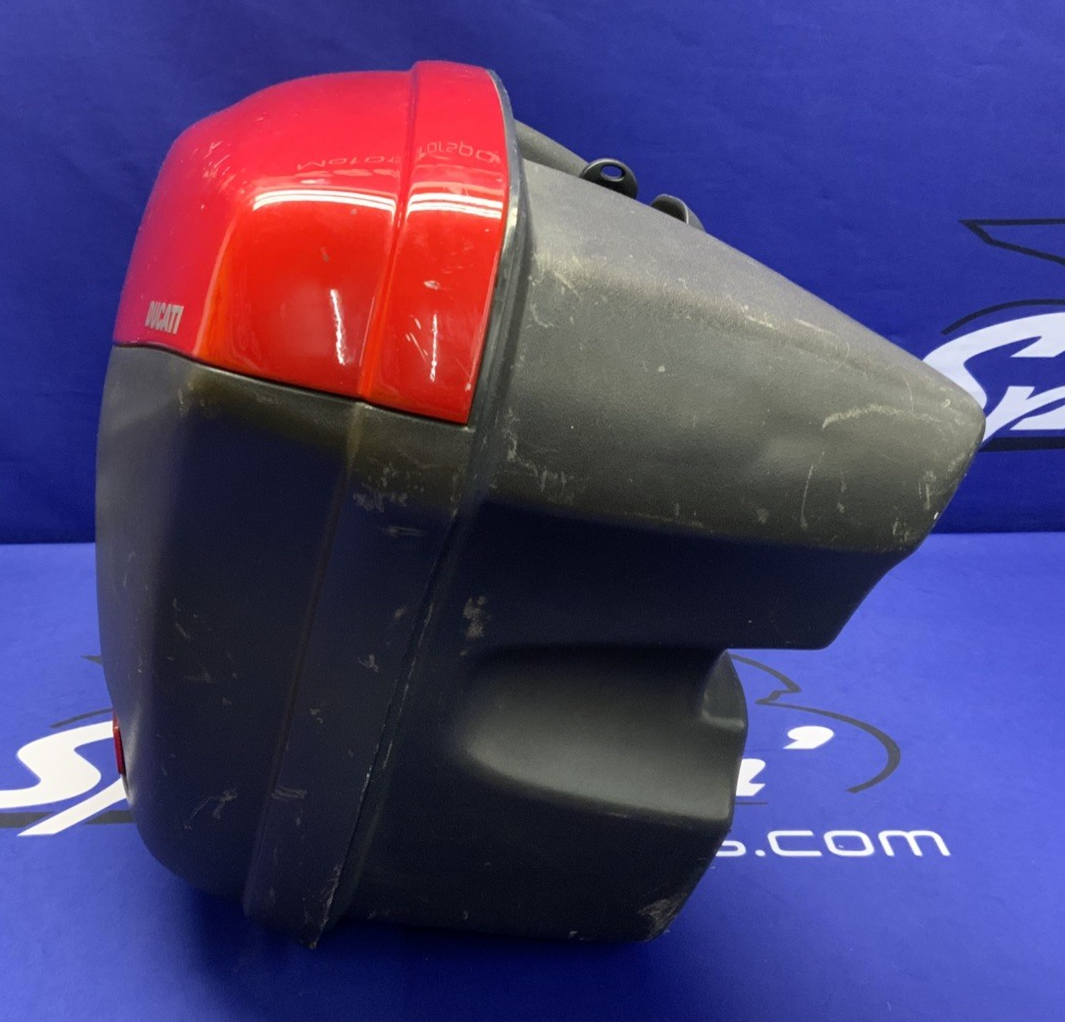 Ducati Saddle Bag Set (Red) STAS 2001-2005 OEM 69810151A/6981016A
