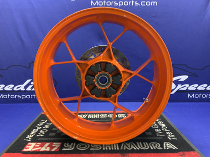 KTM Rear Wheel Assembly (Orange) 890 Duke R 2020-2023 OEM 64110001033EB