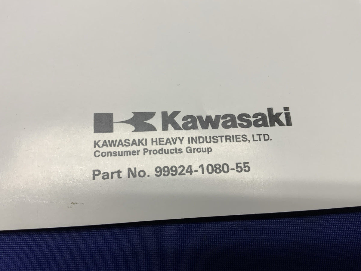 Kawasaki KLR650/500 Service Manual 1987-1995 OEM 99924-1080-55