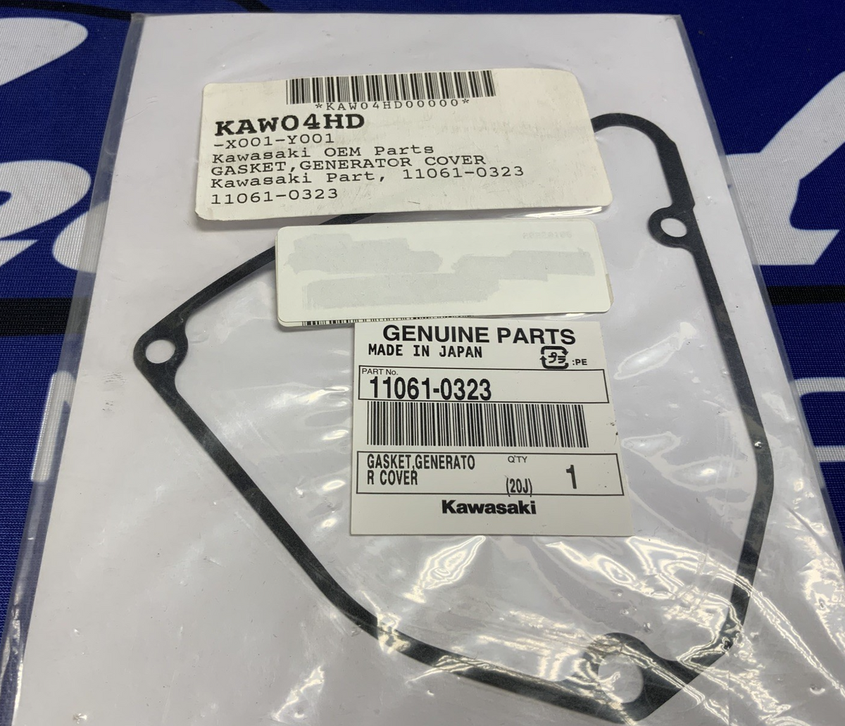 Kawasaki Generator Case Gasket KX250F 2004-2008 OEM 11061-0323