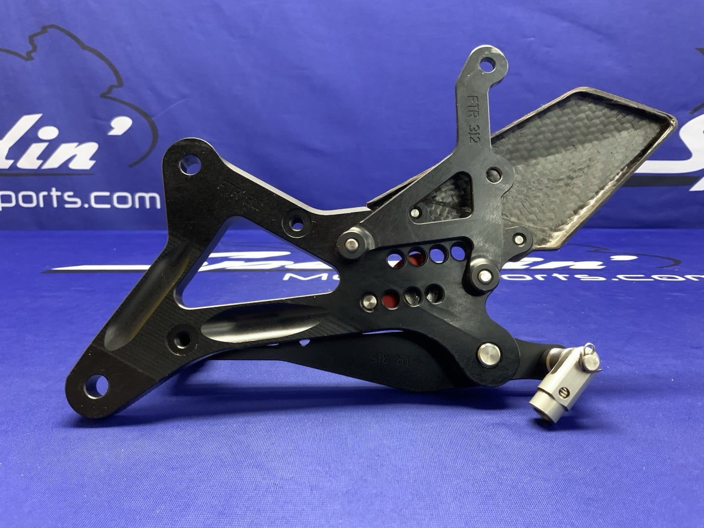 Lightech R Version Rear Set Yamaha YZF-R1 2009-2014 FTRYA001R