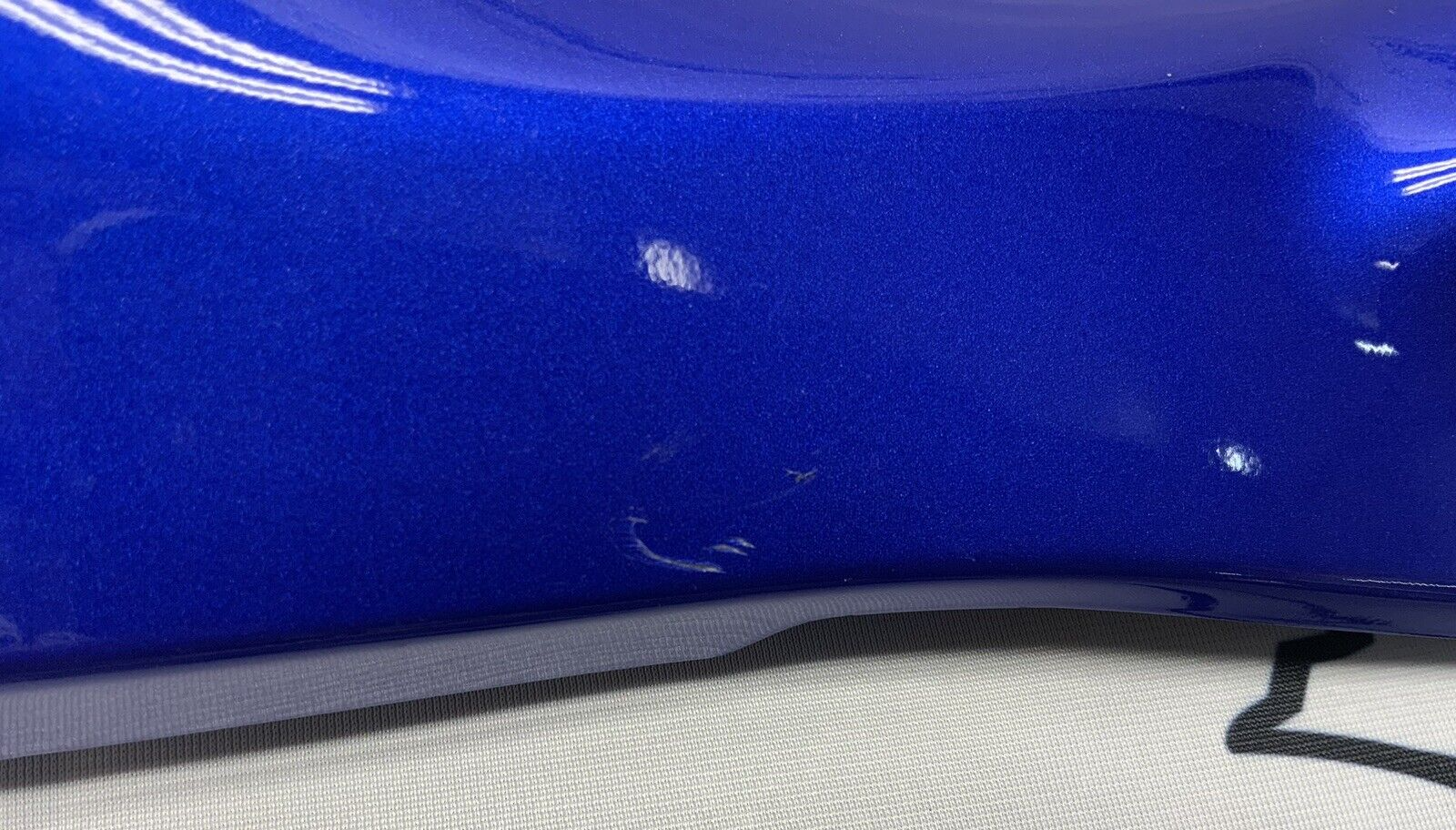 Yamaha Right Upper Fairing Blue YZF-R7 2022-2024 OEM BEB-2837M-00-P0
