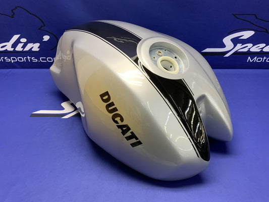Ducati Fuel Tank Assembly Grey/Black Monster S2R 1000 2006-2007 OEM 58610441CZ