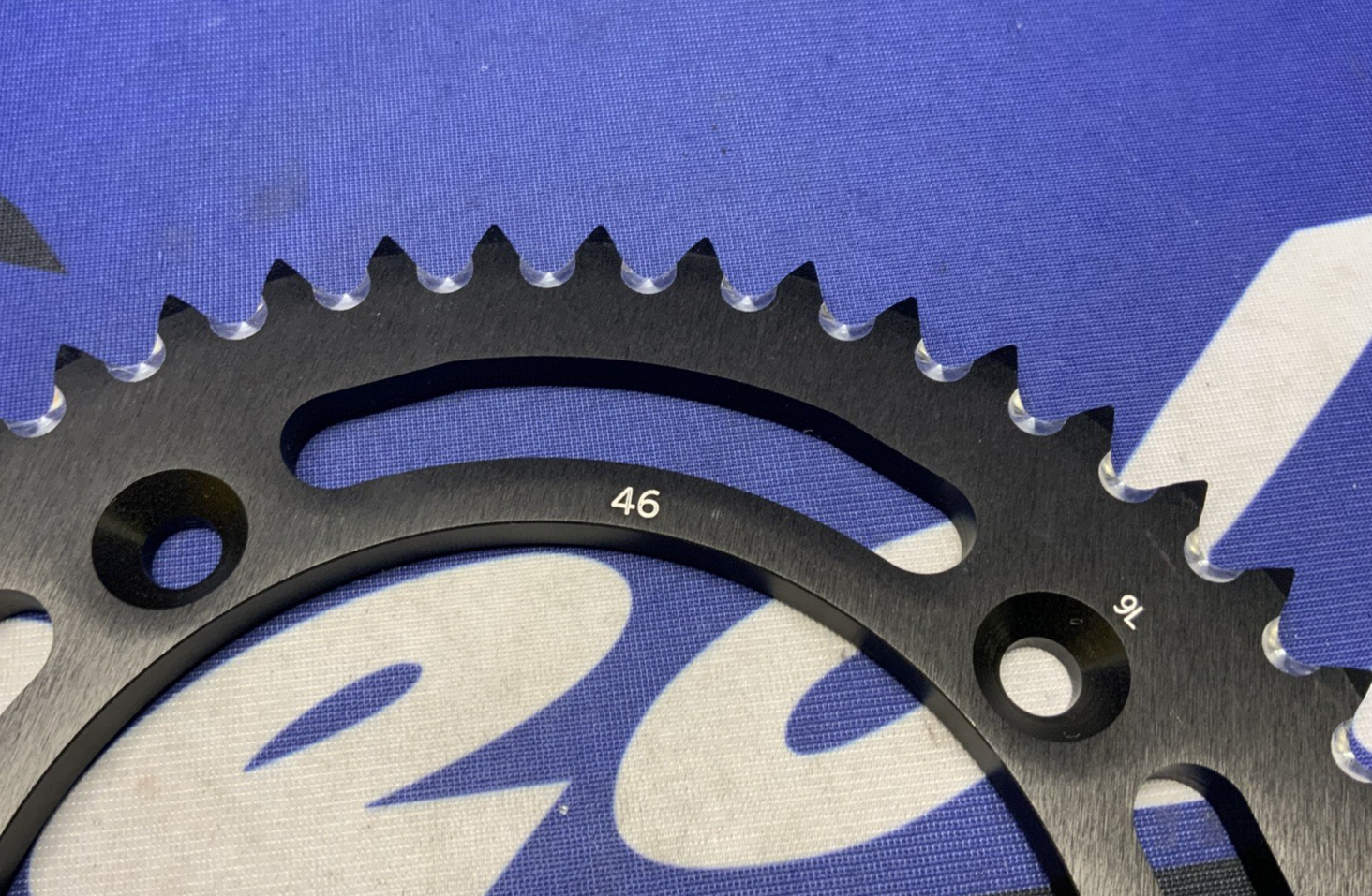 Supersprox Rear Sprocket Aluminum 46T (Black) 85SX 2003-2022 RAL-898-46-BLK