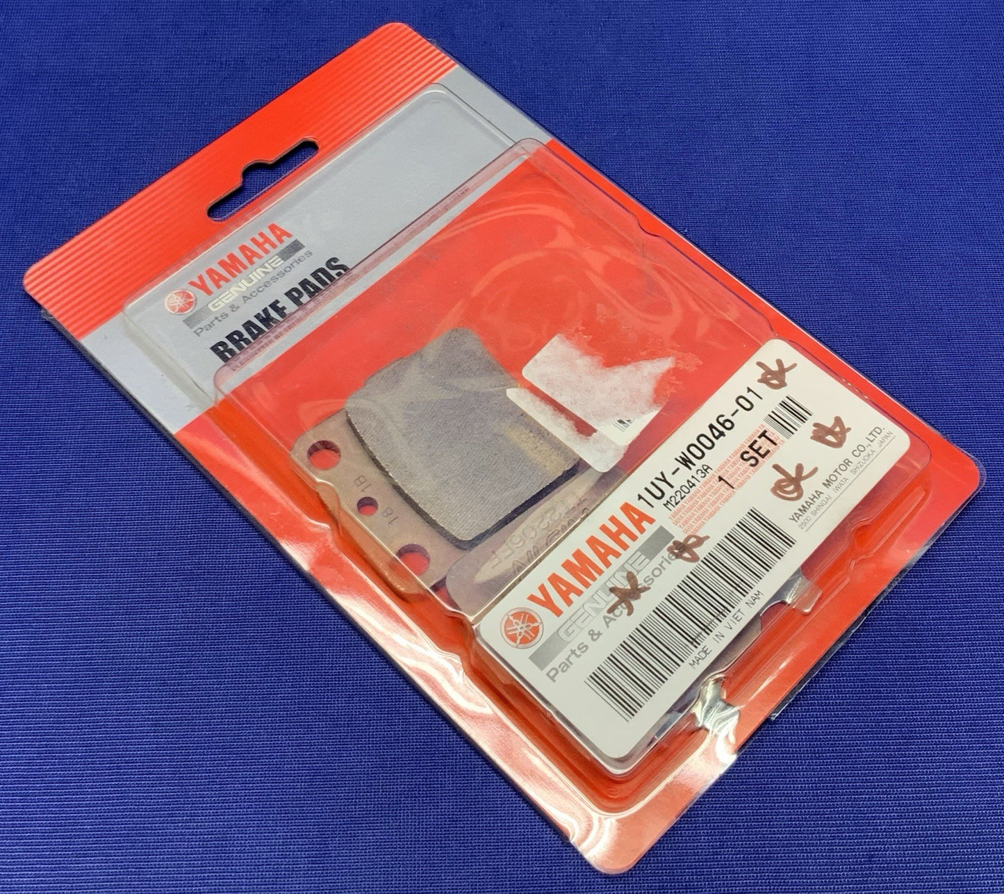 Yamaha Rear Brake Pads Banshee 1988-2006 OEM 1UY-WOO46-01-00