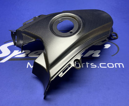 Ducati Carbon Tank Cover 1199 Panigale 2012-2013 OEM 96980151A