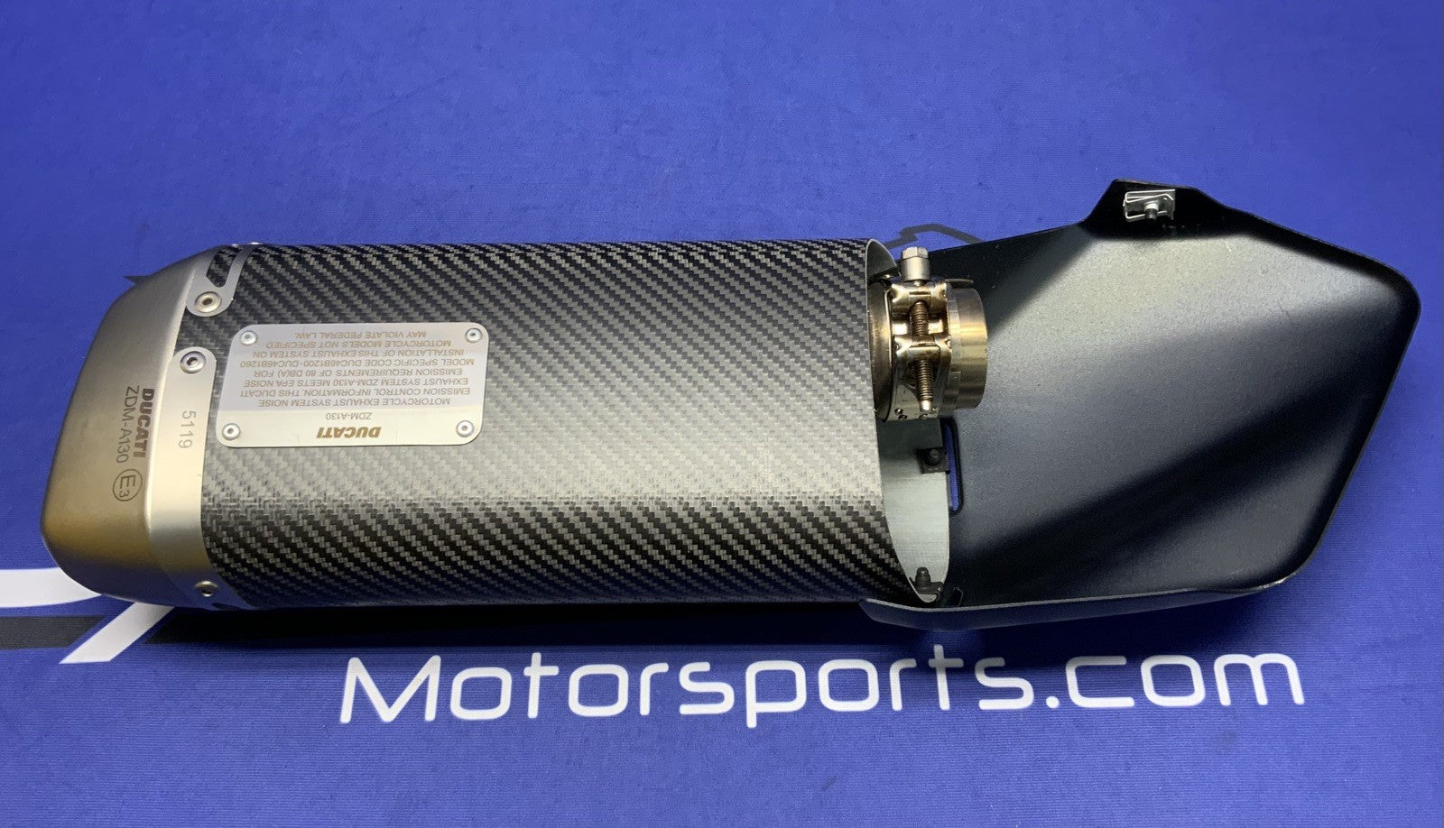 Ducati Exhaust Muffler Multistada Pikes Peak 1260 2020-2023 OEM 57314132A