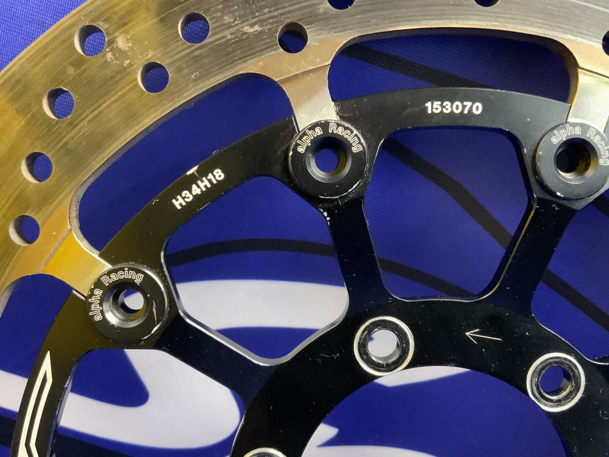 Alpha Racing 320X7 Front Brake Disc Set BMW S1000RR/R 2019-2026 3411B303C02/01