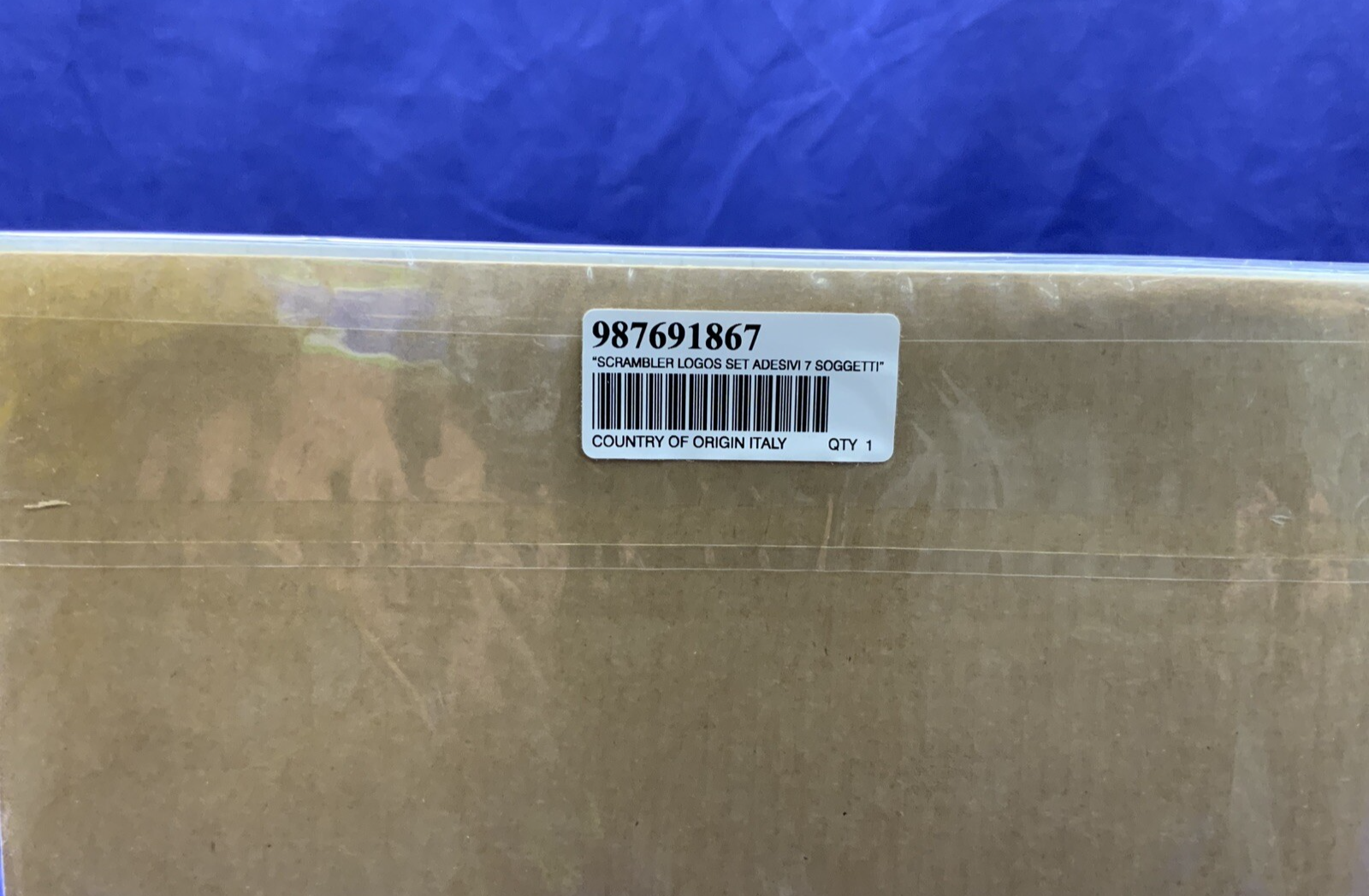 Ducati "Scrambler Logo" Sticker Set OEM 987691867