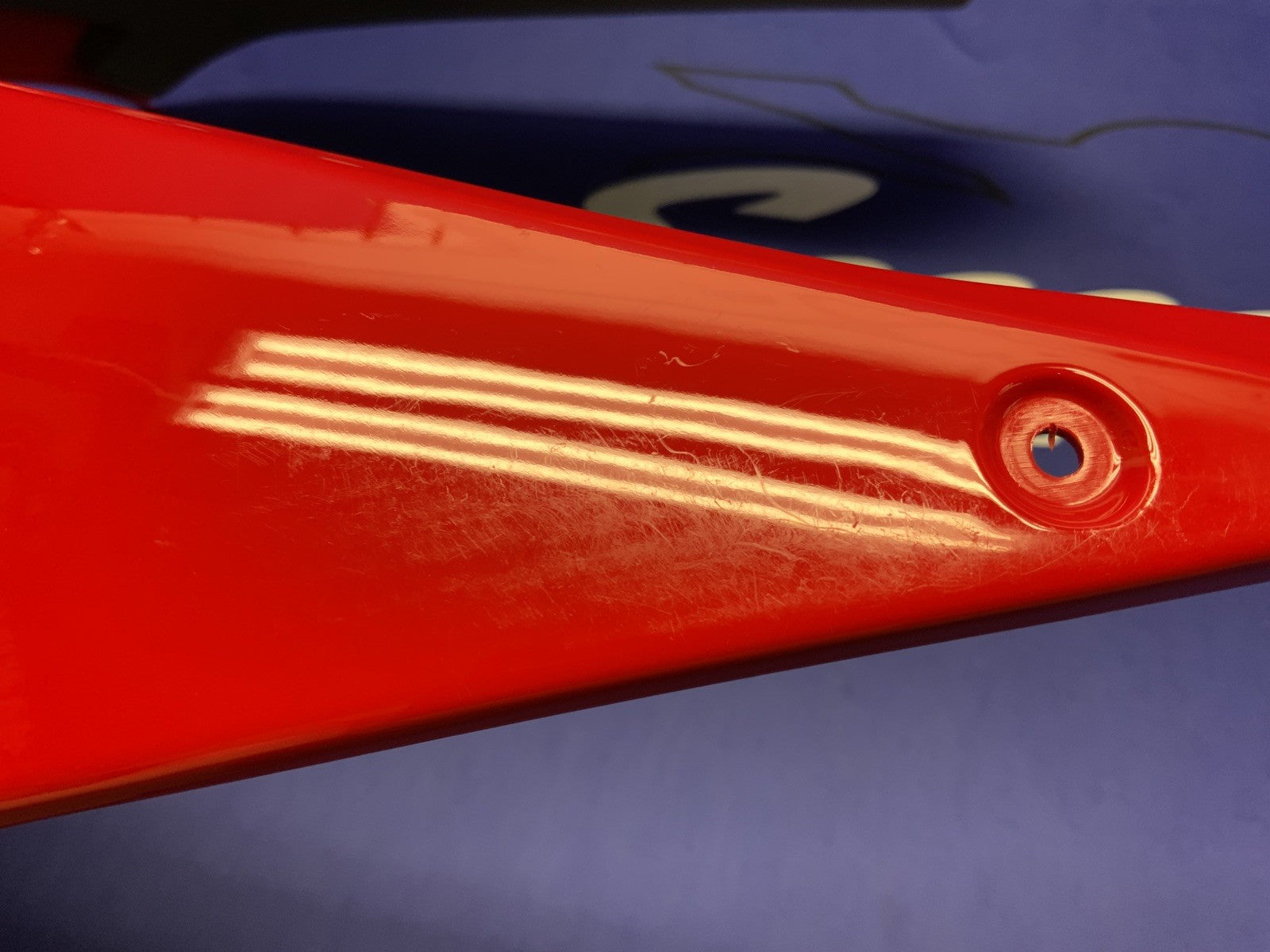 Ducati Right Upper Fairing Red Panigale V2 2020-2025 OEM 4801A861AB-2