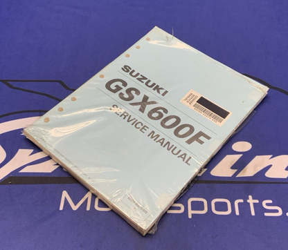 Suzuki GSX600F Katana Service Manual 1998-2003 OEM 99500-35073-03E