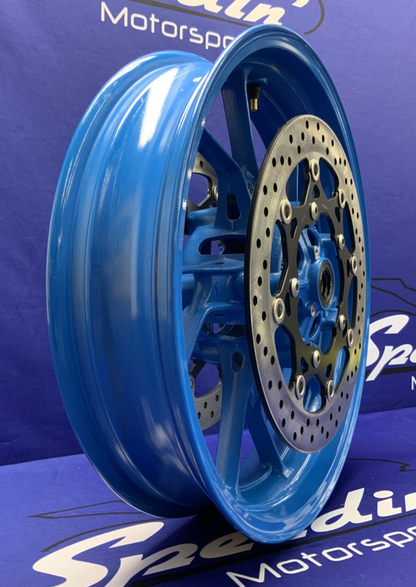 Suzuki Front Wheel W/ Rotors (Blue) GSX-8R 2024-2026 OEM 54111-25L00-QZB