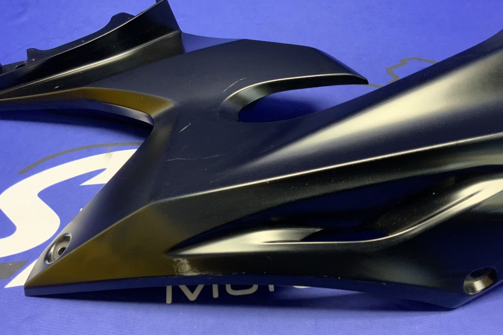 Yamaha Left Upper Fairing (Raven Black) YZF-R6 2017-2026 OEM BN6-2117V-00-P1-2