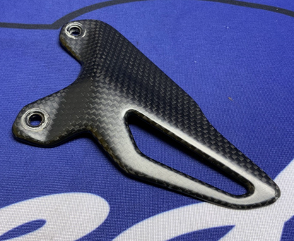 Ducati Left Footpeg Plate Holder & Heel Guard Panigale V4 2022 OEM 96221061AA