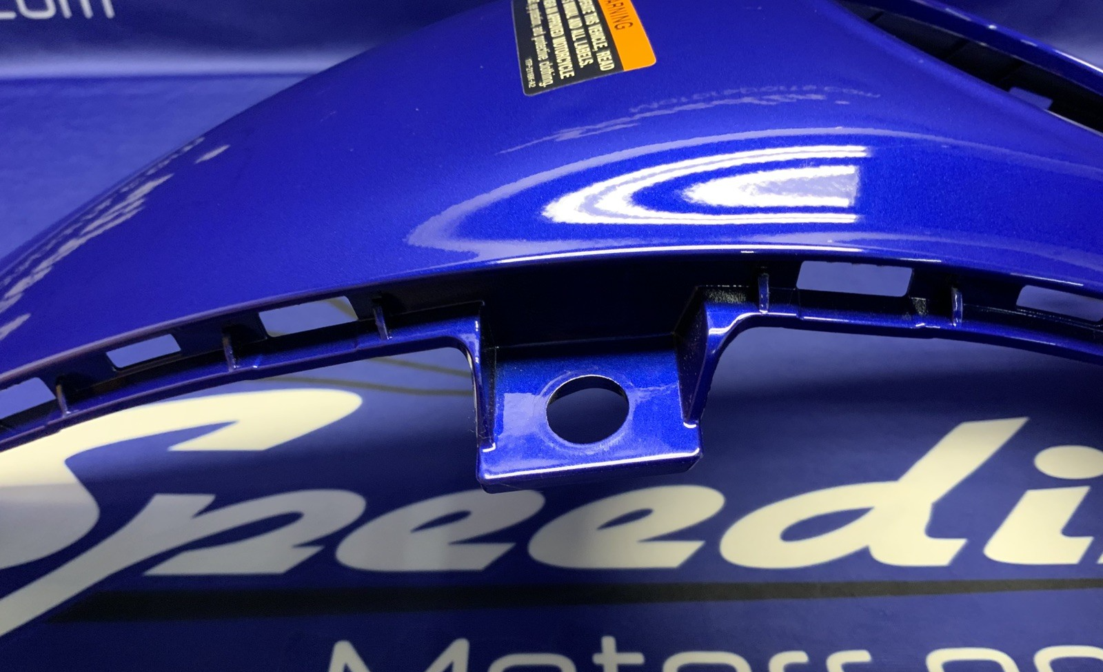 Yamaha Center Tank Cover (Blue) YZF-R7 2022-2025 OEM BEB-2171A-00-P0