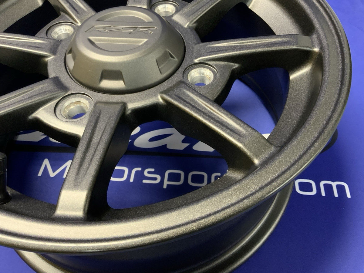 Polaris Rear and Front Wheel Rim Set Black RZR Pro 2021-2026 OEM 1524001-744
