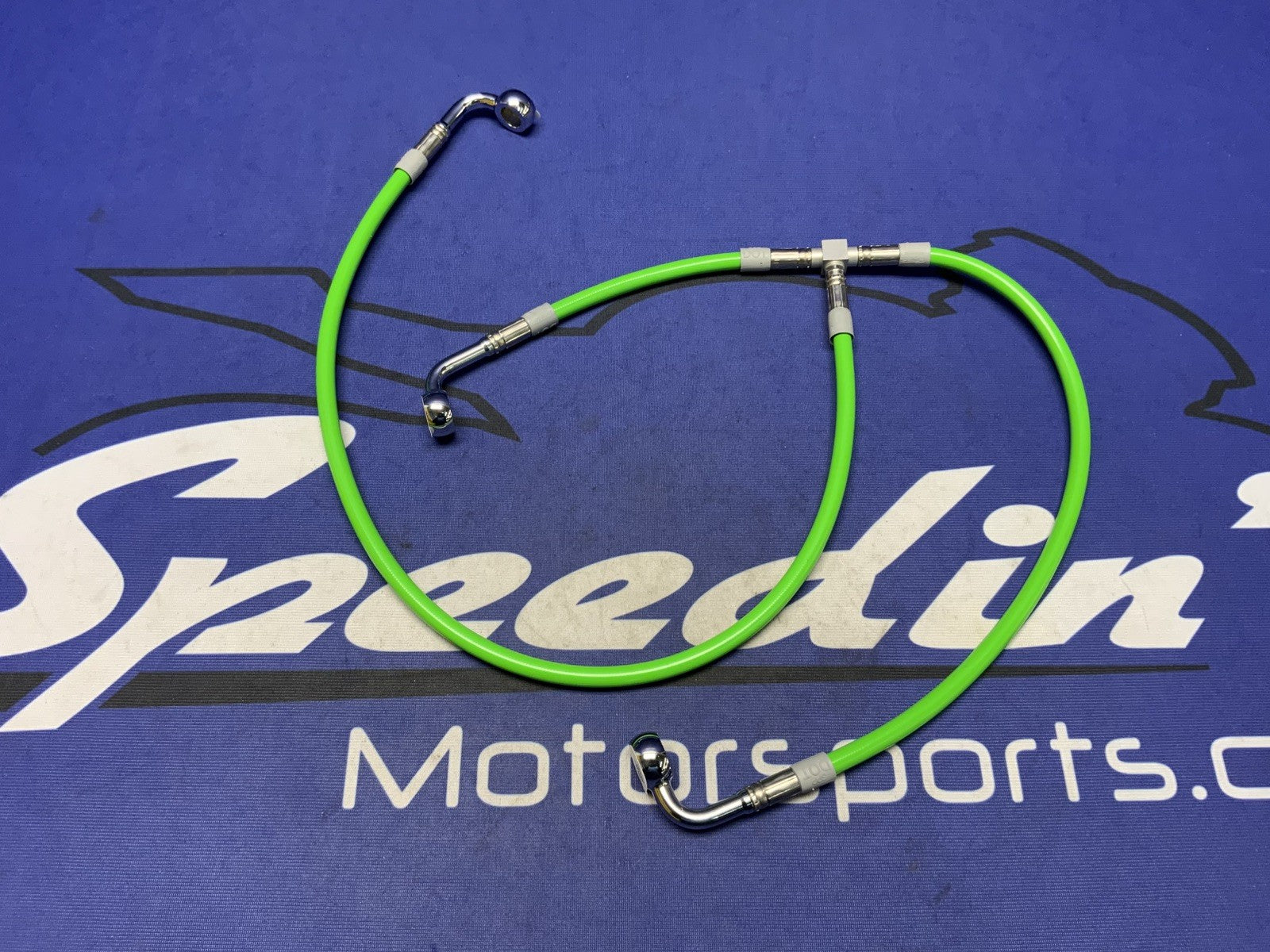 Spiegler Rennsport Green Brake Line Kit Suzuki GSX-R 600/750 2011-2026 S-SU0291