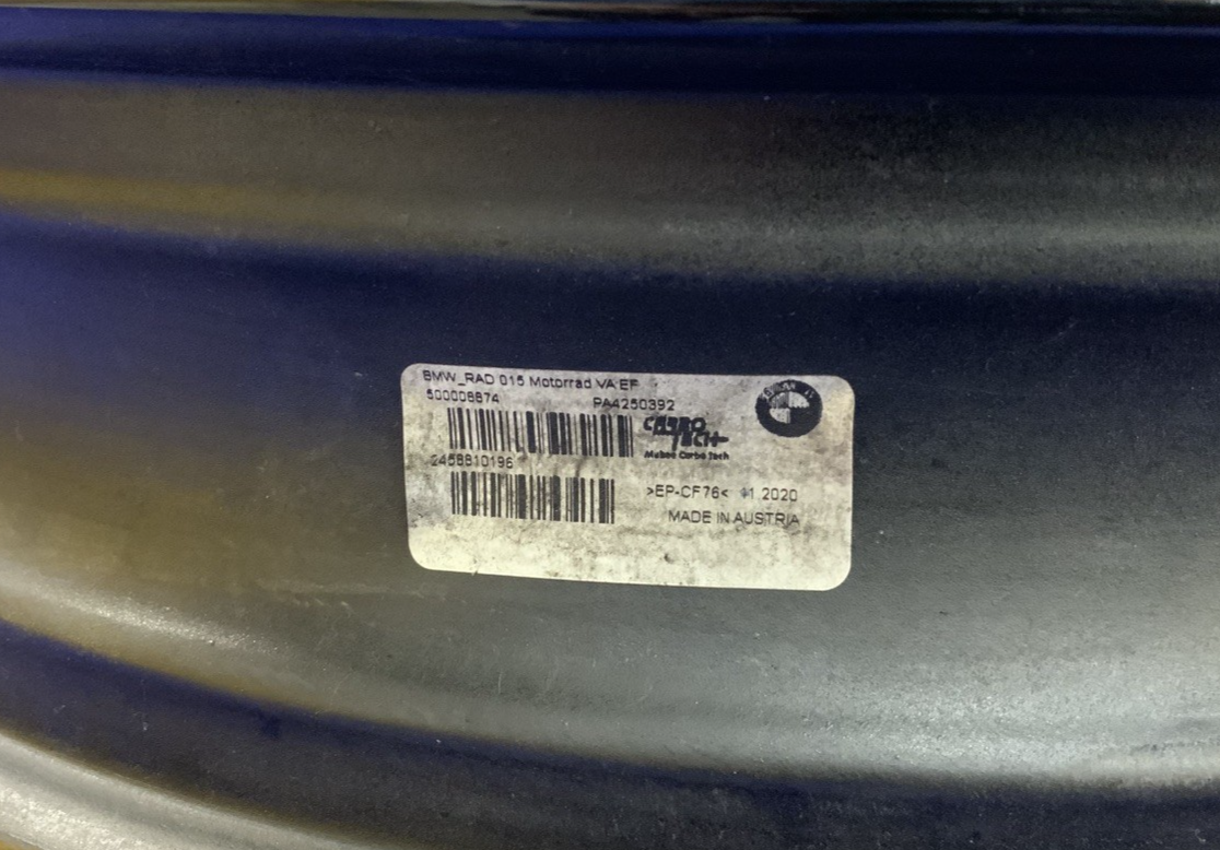 BMW Front Carbon Wheel M1000RR 2021-2023, S1000RR 2019-2022 OEM 36317925438