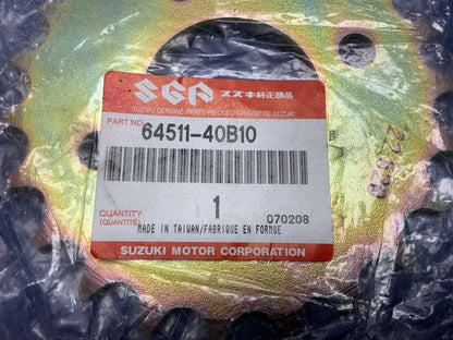 Suzuki Rear Sprocket LT80 Quadsport 1988-2006 OEM 22 Tooth 64511-40B10