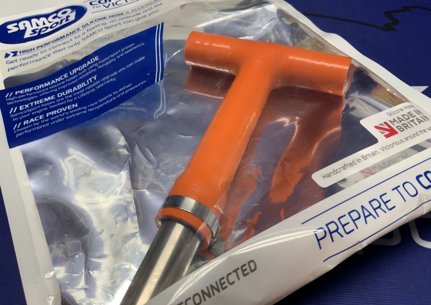 Samco Coolant Hose W/ Clamp (Orange) 150 SX 2016-2018 FTP-5