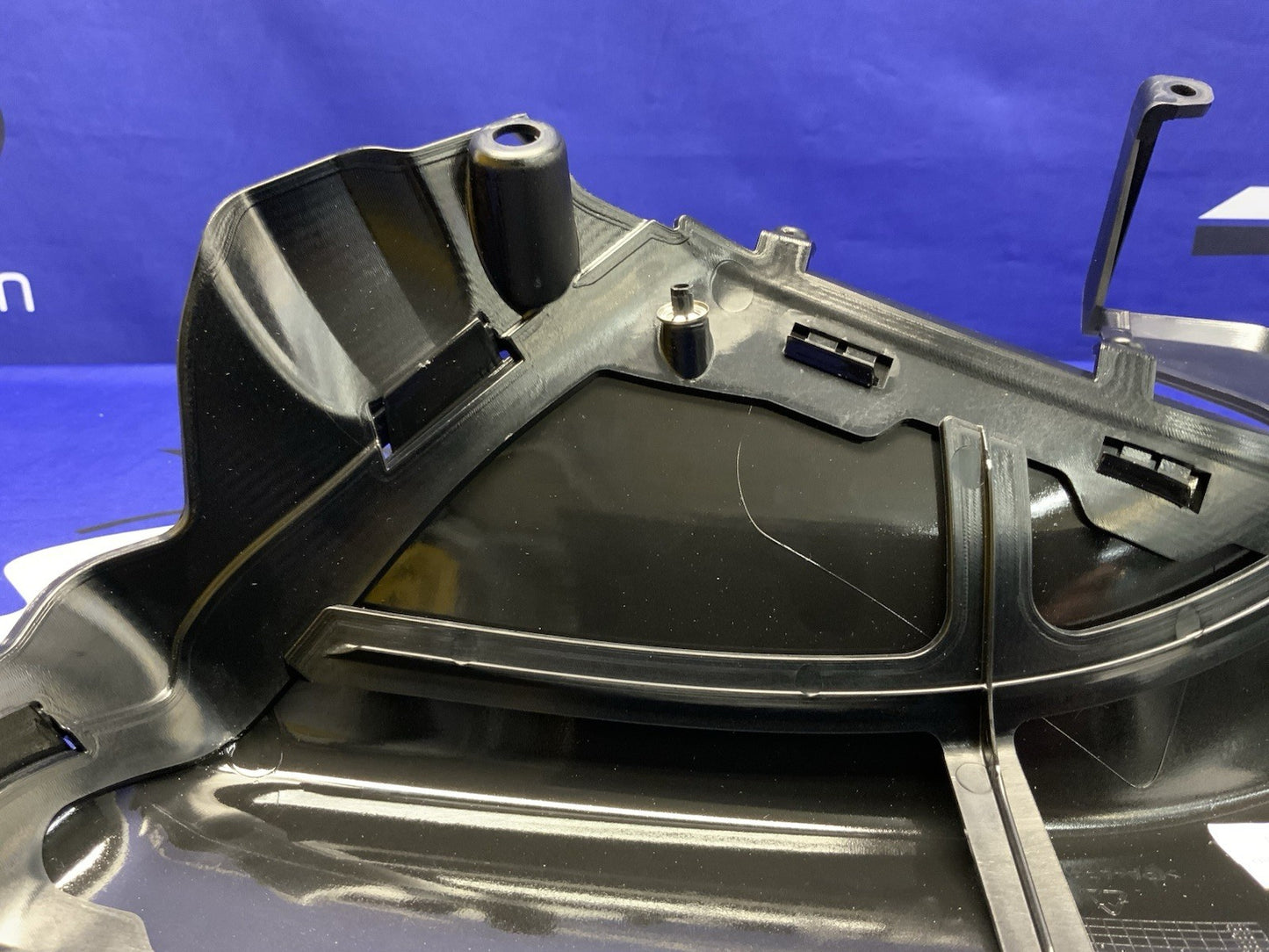 Ducati Left Tank Fairing (Thrilling Black) Panigale V2 20-25 OEM 4801B041AD-2