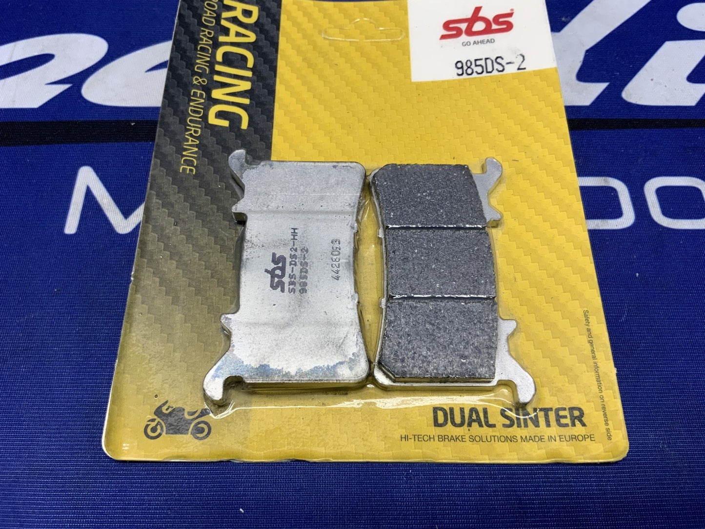 SBS RACING FRONT BRAKE PADS M1000RR 20216-2026 985DS-2