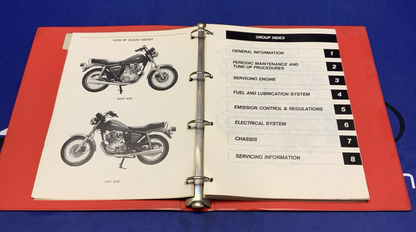 Suzuki GS250T Service Manual 1980-1985 OEM 99000-85551-0E3
