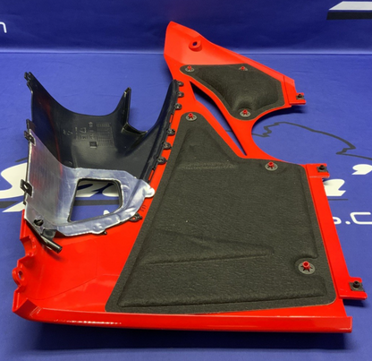 Ducati Left Lower Fairing (Red) Panigale V4 2020 OEM 48019275BT