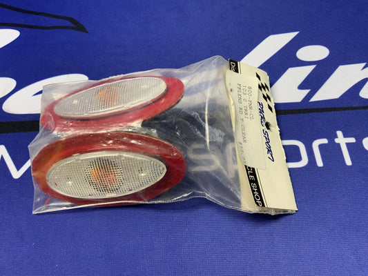 Pure Sport Rear Fender Marker Lights 800-FMR-CL