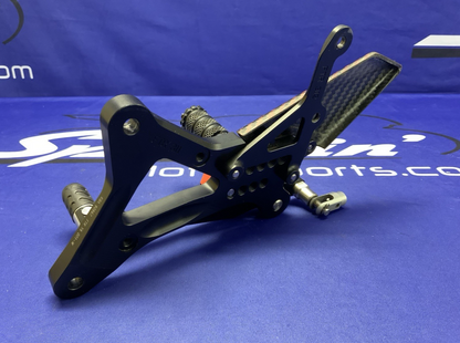 Lightech R Version Rear Set Yamaha YZF-R1 2009-2014 FTRYA001R