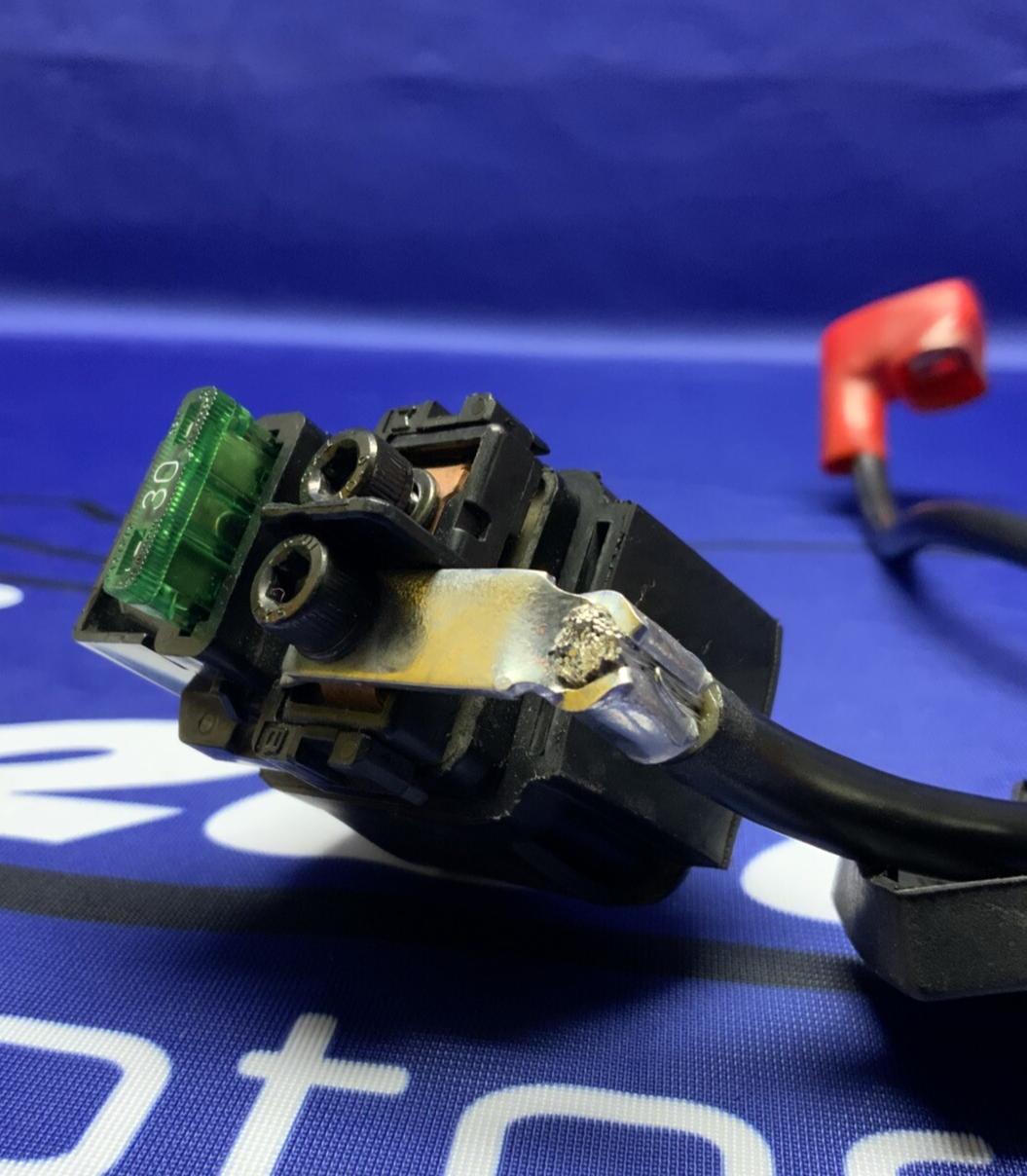 Kawasaki Starter Relay W/ Positive Battery Lead ZX-6R/RR 2003-04 OEM 27010-0786