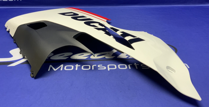 Ducati Left Fairing (White) Panigale V4 2019 OEM 48019825BA