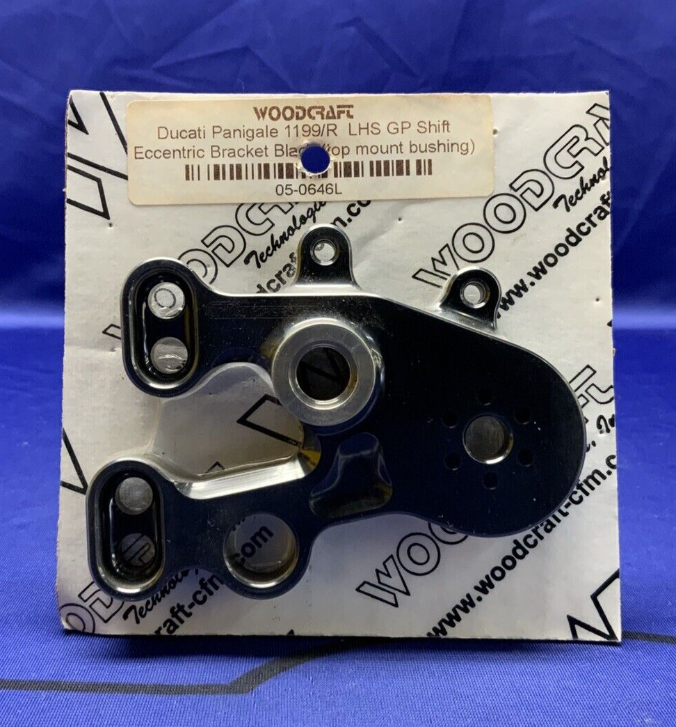 Woodcraft Left Shift Eccentric Bracket 1199 Panigale/S 2012-2014 05-0646L